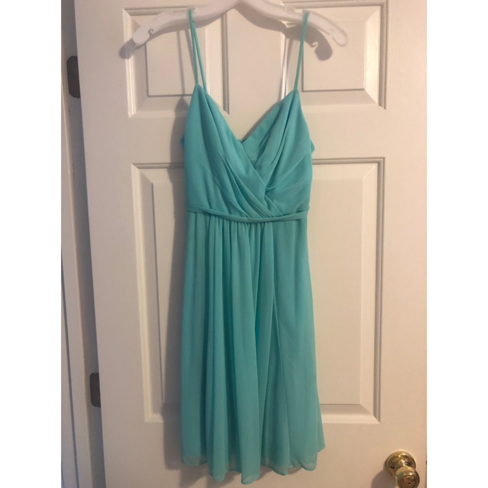 David’s Bridal Short Bridesmaid Dress